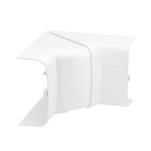 Угол для кабель-канала внутренний изменяемый 70-120град с разделит