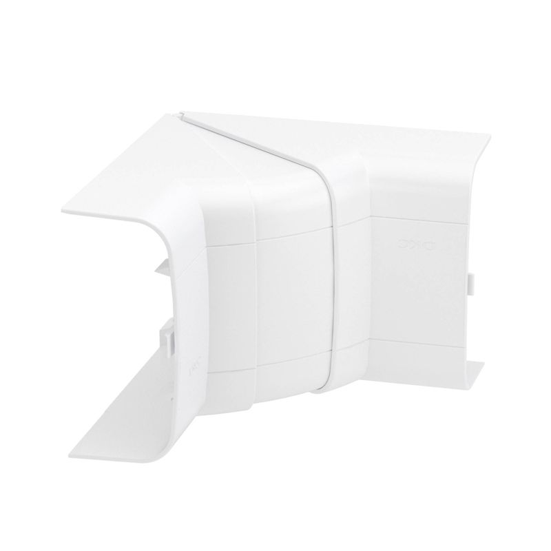 Угол для кабель-канала внутренний изменяемый 70-120град с разделит