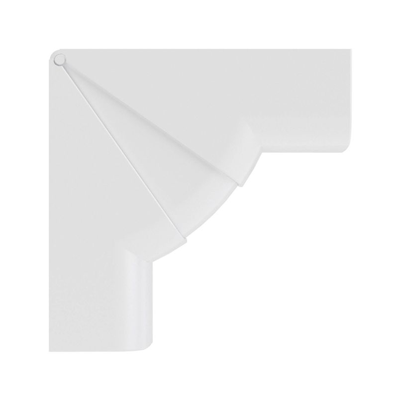 Угол для кабель-канала внутренний изменяемый 70-120град с разделит — изображение 2