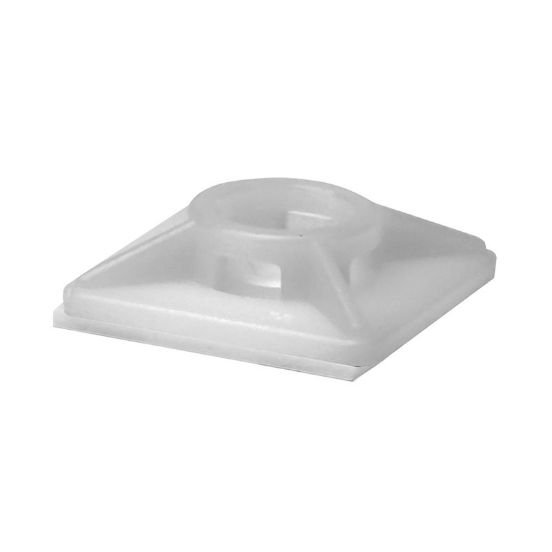 База монтажная самоклеящаяся для двух хомутов