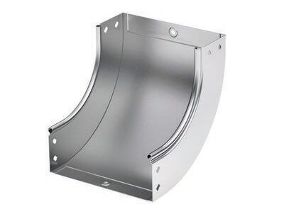 Угол для лотка вертикальный внутренний 90град CS 90 в компл с крепежн