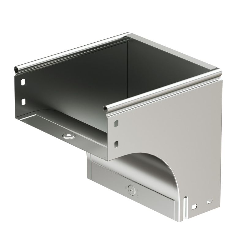 Угол для лотка вертикальный внешний 90град CDV 90 в компл с крепежн