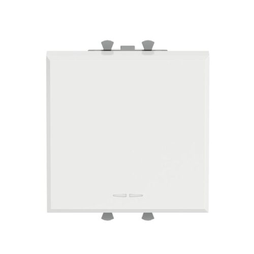 Выключатель модульный 1-кл 2мод Avanti "Белое облако"