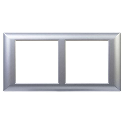 Рамка-суппорт 4мод Avanti для "In-liner Front" серебр металлик