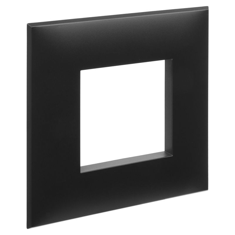Рамка 1-м 2мод Avanti "Черный матовый" — изображение 2