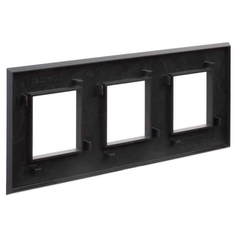 Рамка 3-м 6мод Avanti "Черный матовый" — изображение 4