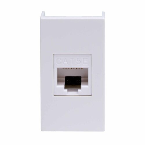 Розетка компьютерная 1-м 1мод Viva RJ45 кат.5E