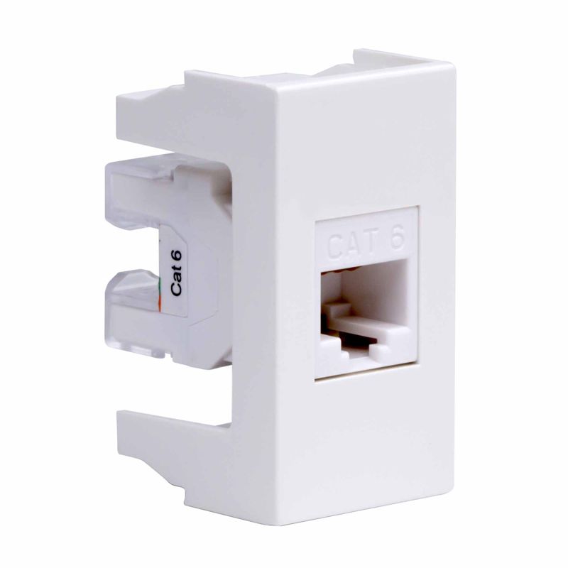 Розетка компьютерная 1-м 1мод Viva RJ45 кат.6 — изображение 2