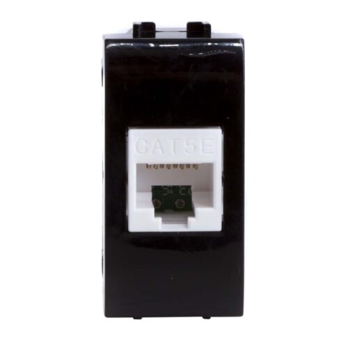 Розетка компьютерная 1-м СП 1мод Brava RJ45 кат.5E