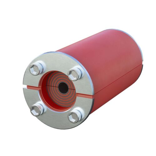 Проходка d43х40мм кругл для кабелей d4-23мм нерж