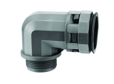 Переходник 90град труба-коробка DN М50х1.5