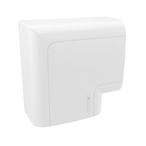 Угол плоский для кабель-канала с разд