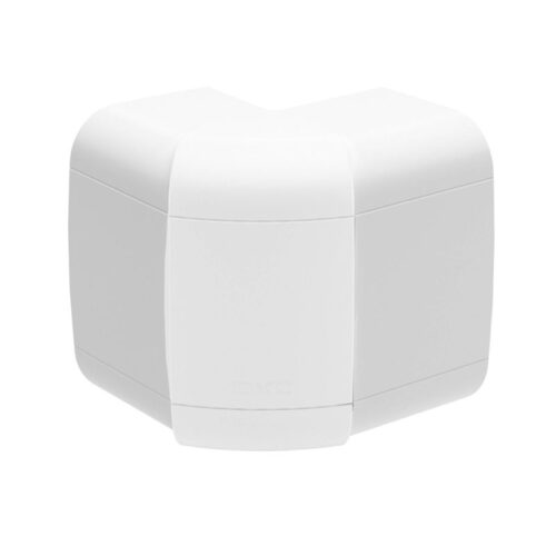 Угол для кабель-канала внешний изменяемый 80-120град с разделит