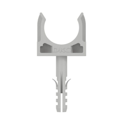 Держатель для труб с защелкой и дюбелем