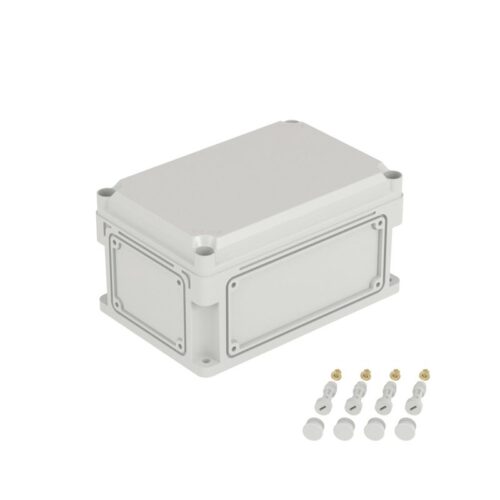 Корпус с крышкой с фланцами пластик