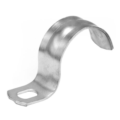 Скоба крепежная однолапковая d25-26мм метал