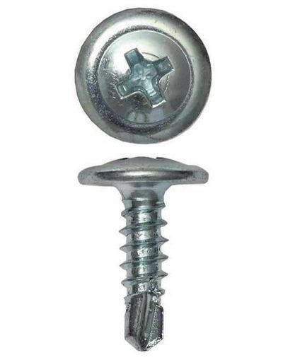 Саморез с пресс-шайбой со сверлом CM274013