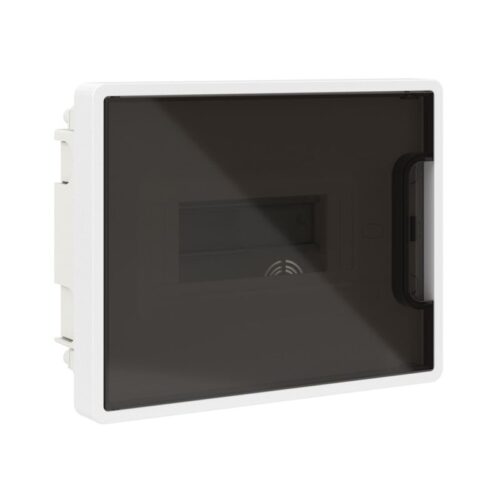 Щиток встраиваемый 8мод с тонированной дверцей с