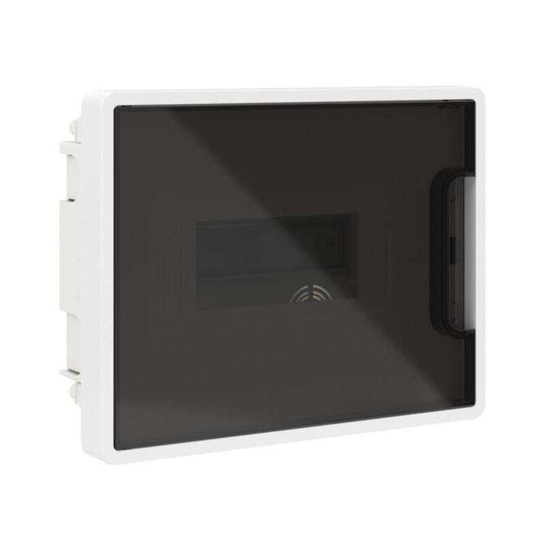 Щиток встраиваемый 8мод с тонированной дверцей с