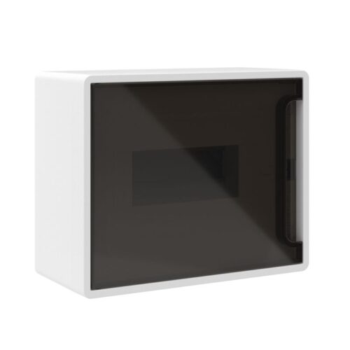 Щиток 8 мод настенный FRAME с тонированной