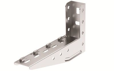 Консоль с опорой для проволочного лотка облегченная FC34107