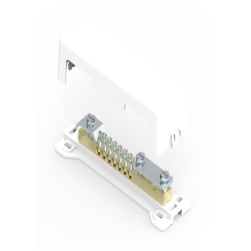 Шина уравнивания потенциалов 10х4-25кв.мм 1х50кв.мм с пласт опорой NE1001