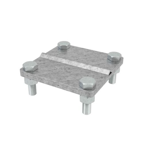 Соединитель пруток-полоса с разделит пластиной NG3101