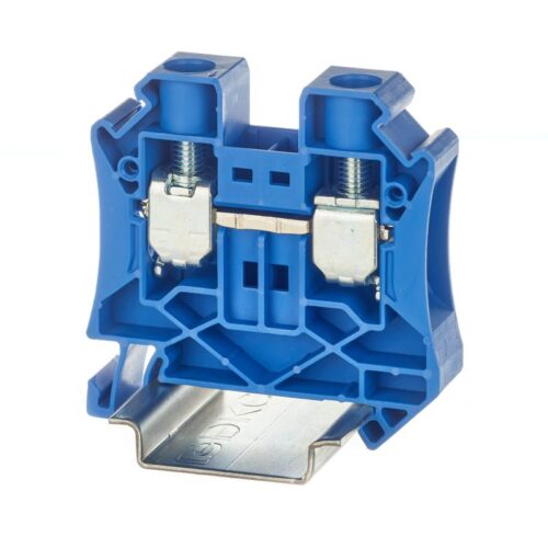 Клемма проходная винтовой зажим 2 TUR-16-BU