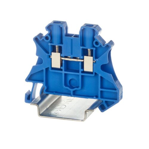 Клемма проходная винтовой зажим 2 TUR-4-BU